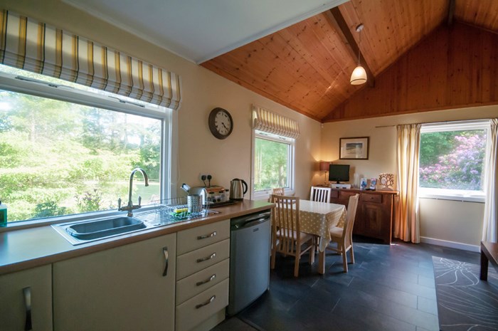Main Living Room in Self Catering Chalet